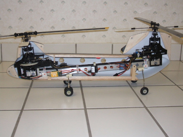 tandem rc helicopter